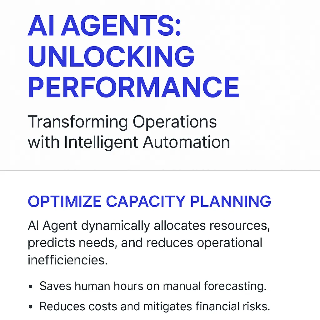 Capacity Planning Manager