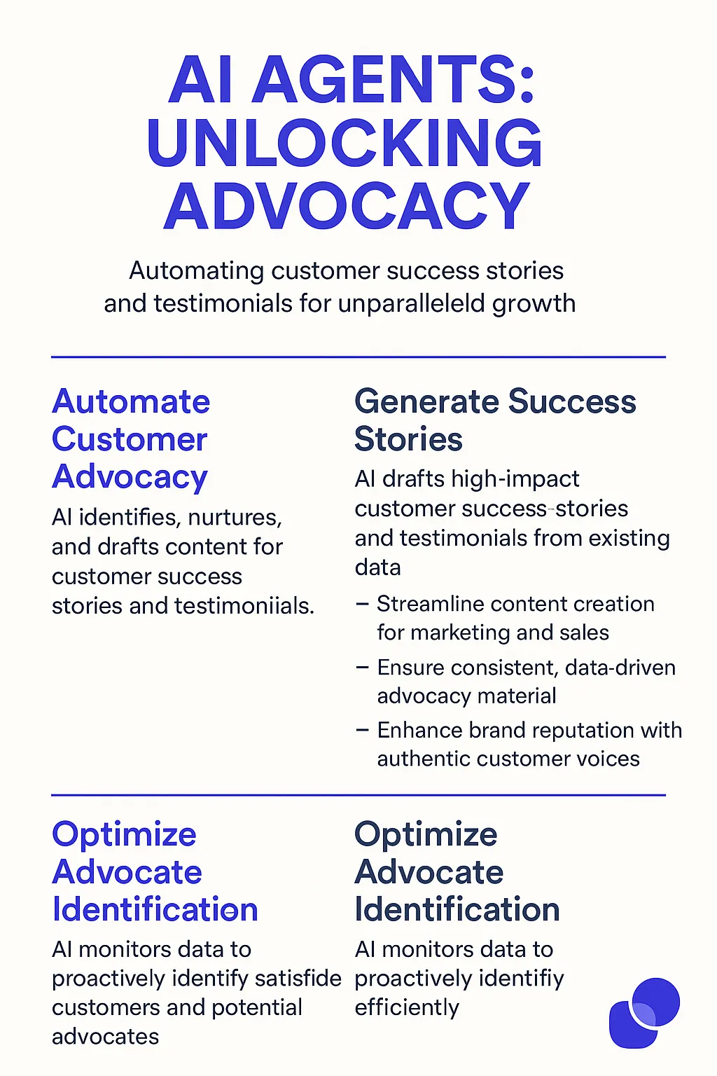 Customer Advocacy Manager