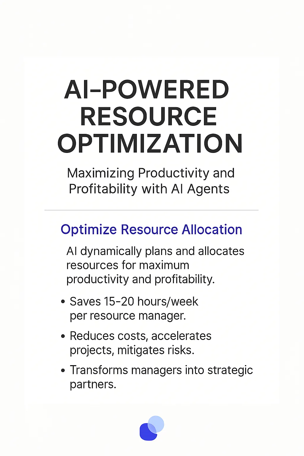 Resource Planning Manager