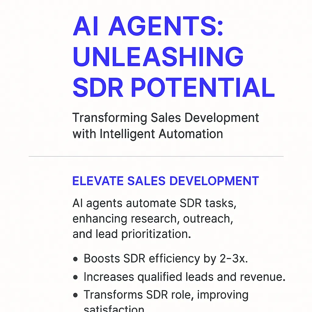 Sales Development Representative (SDR)