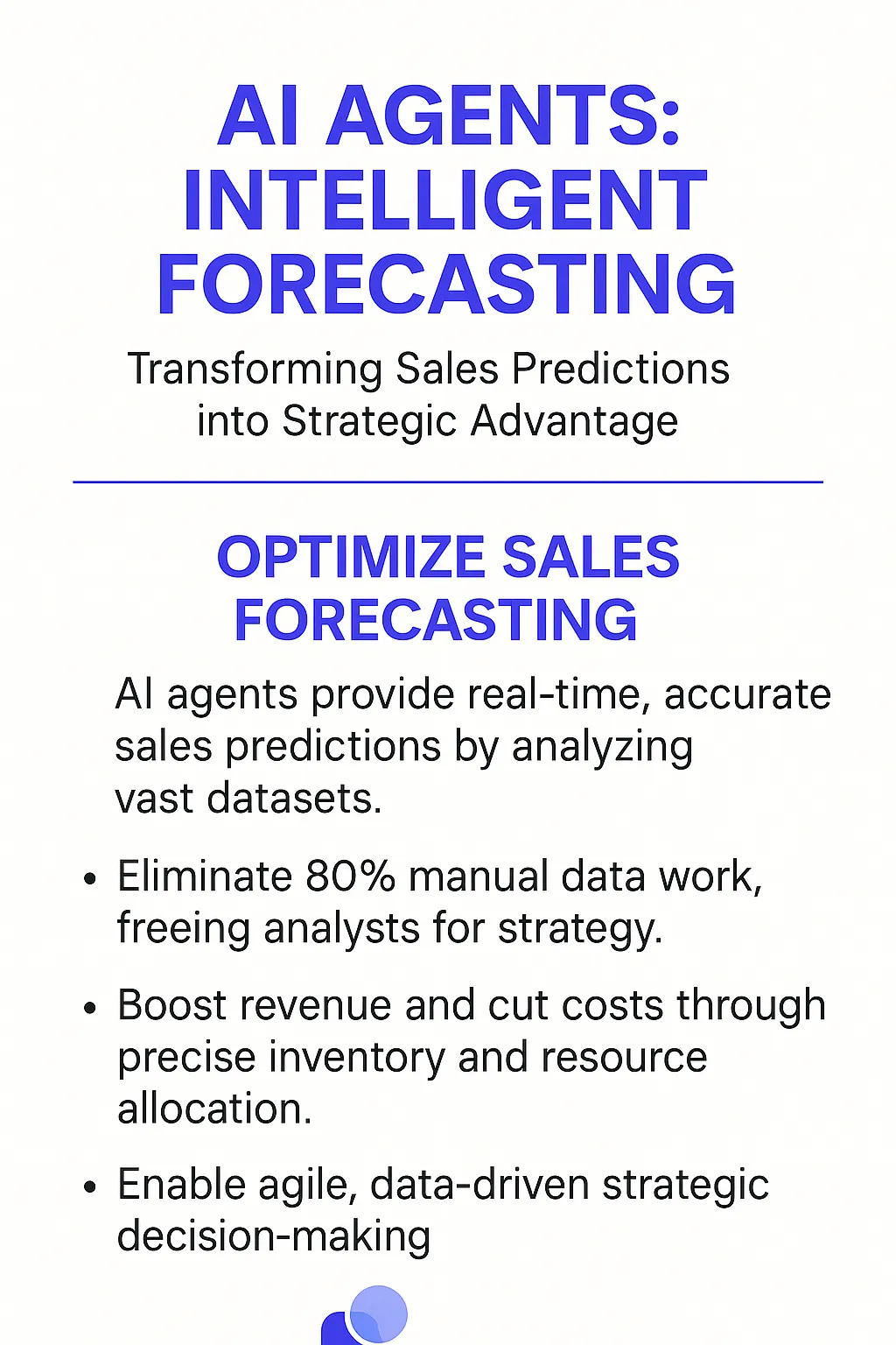 Sales Forecasting Analyst