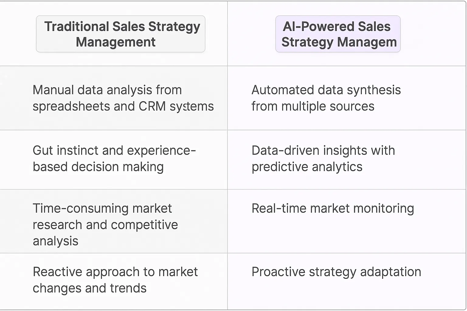 Sales Strategy Manager