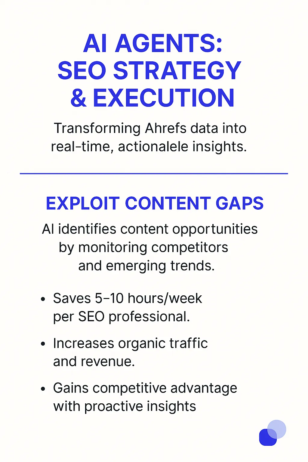 Ahrefs AI Agents