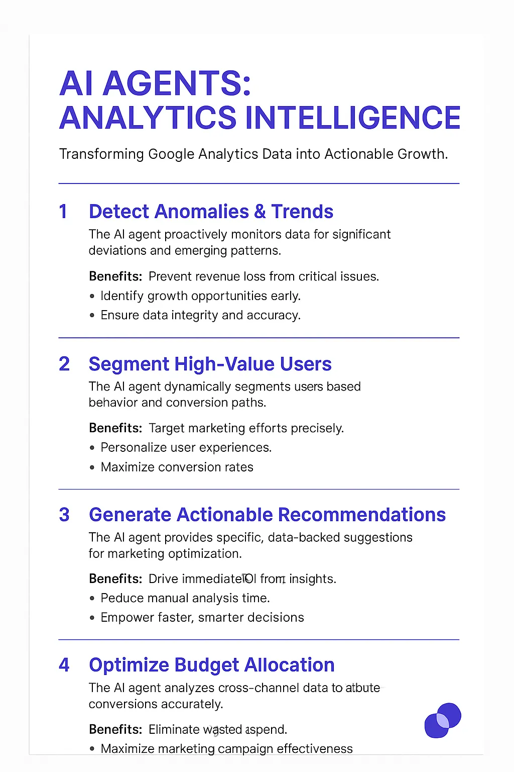 Google Analytics AI Agents