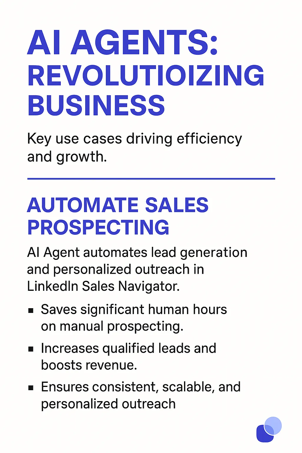 Linkedin Sales Navigator AI Agents