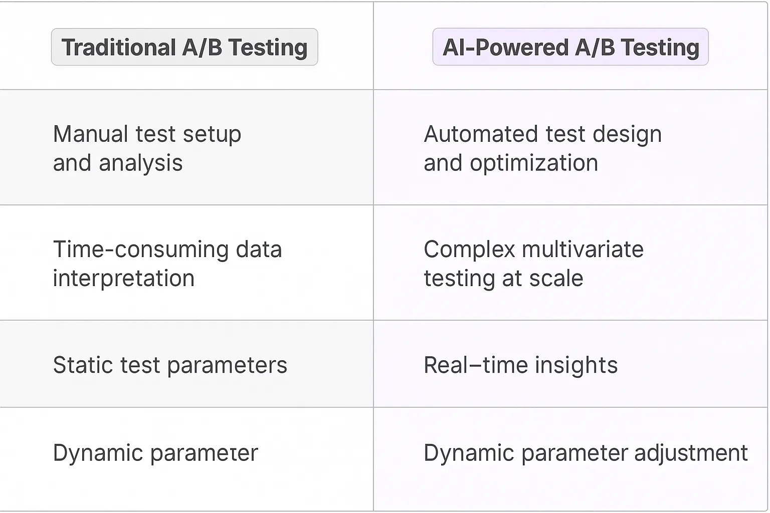 A/B Testing AI Agents