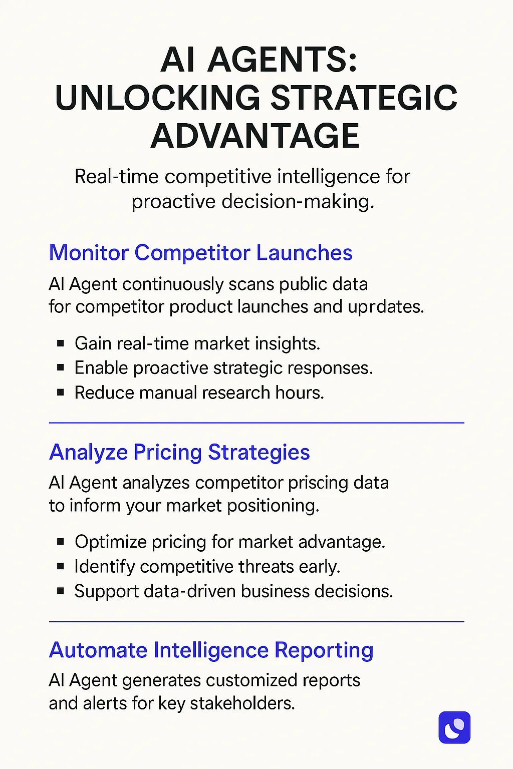 Competitive Intelligence AI Agents