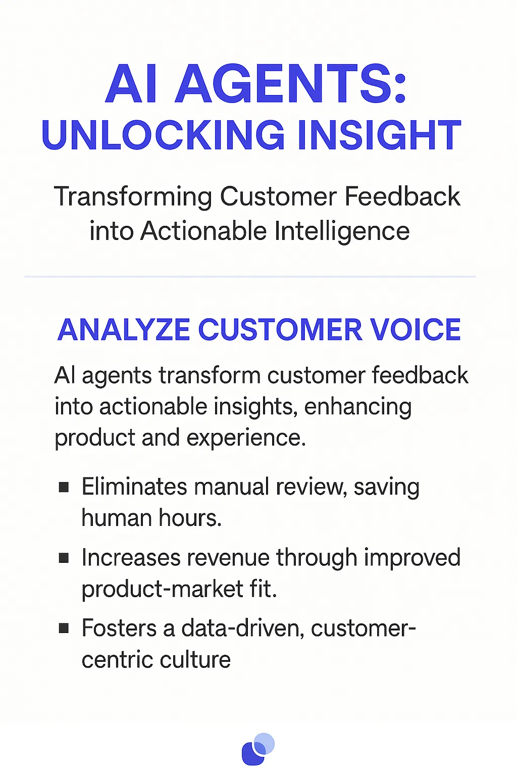 Customer Voice Analysis AI Agents