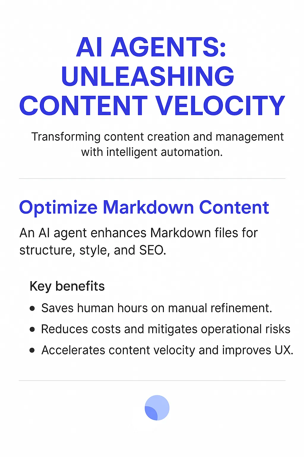 Markdown Optimization AI Agents