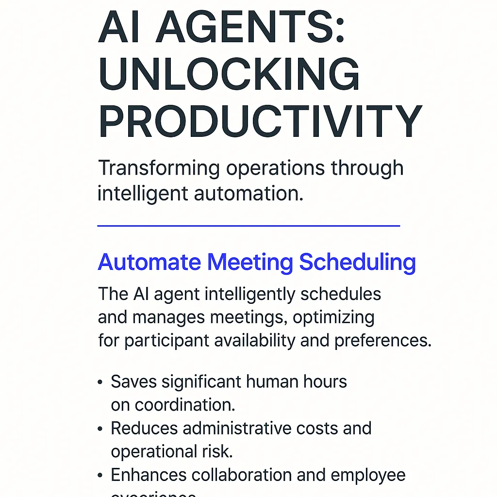 Meeting Auto-Scheduling AI Agents