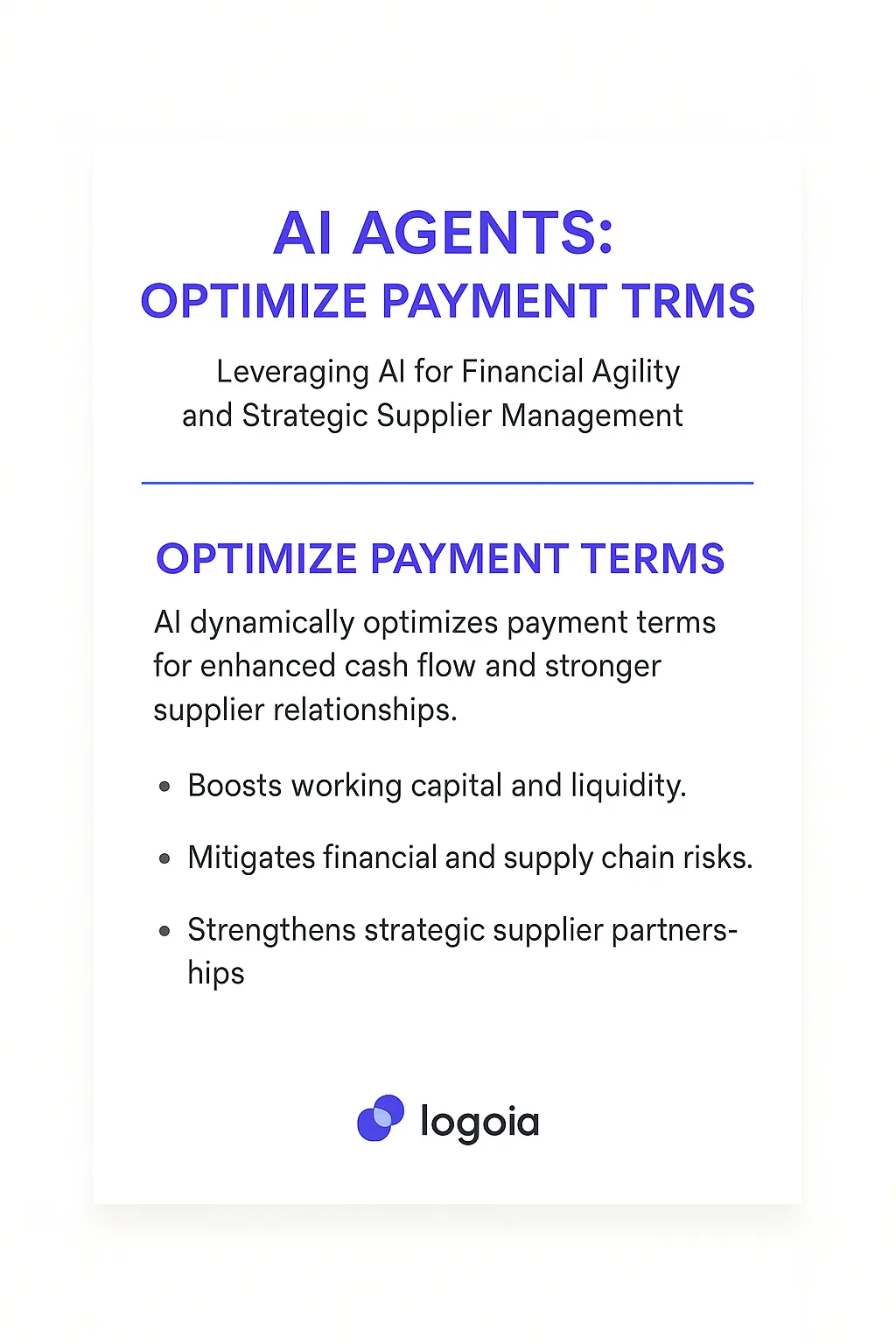 Payment Term Optimization AI Agents