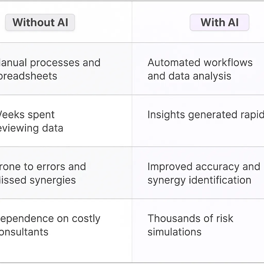 Post-Merger Integration Planning AI Agents