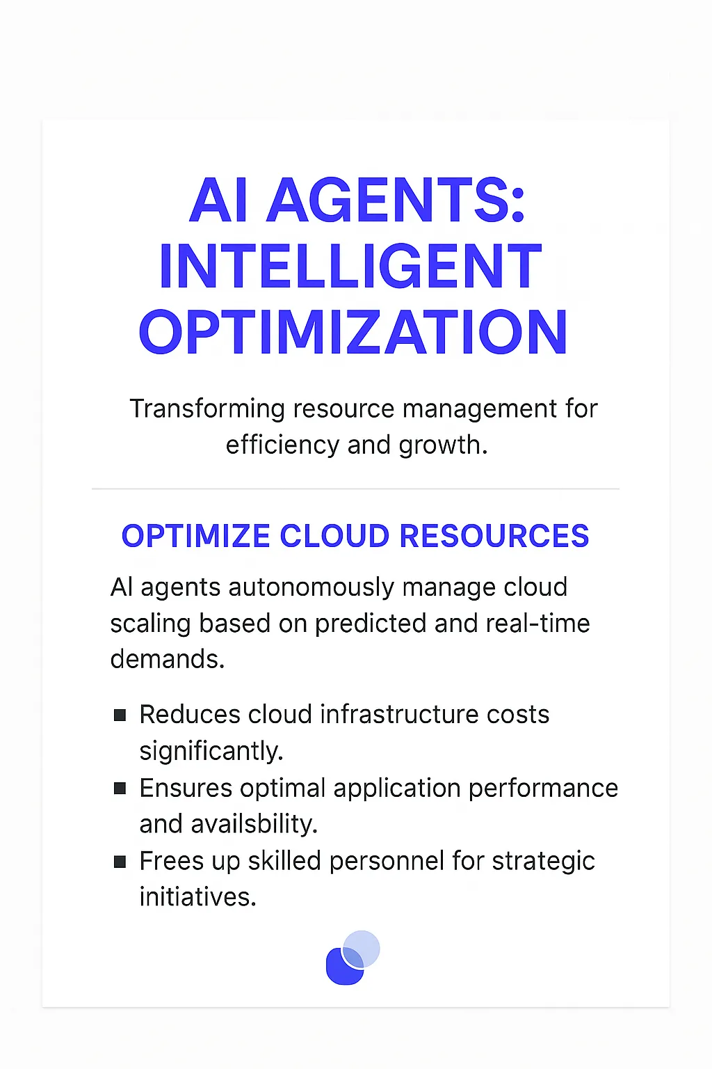 Resource Usage Optimization AI Agents