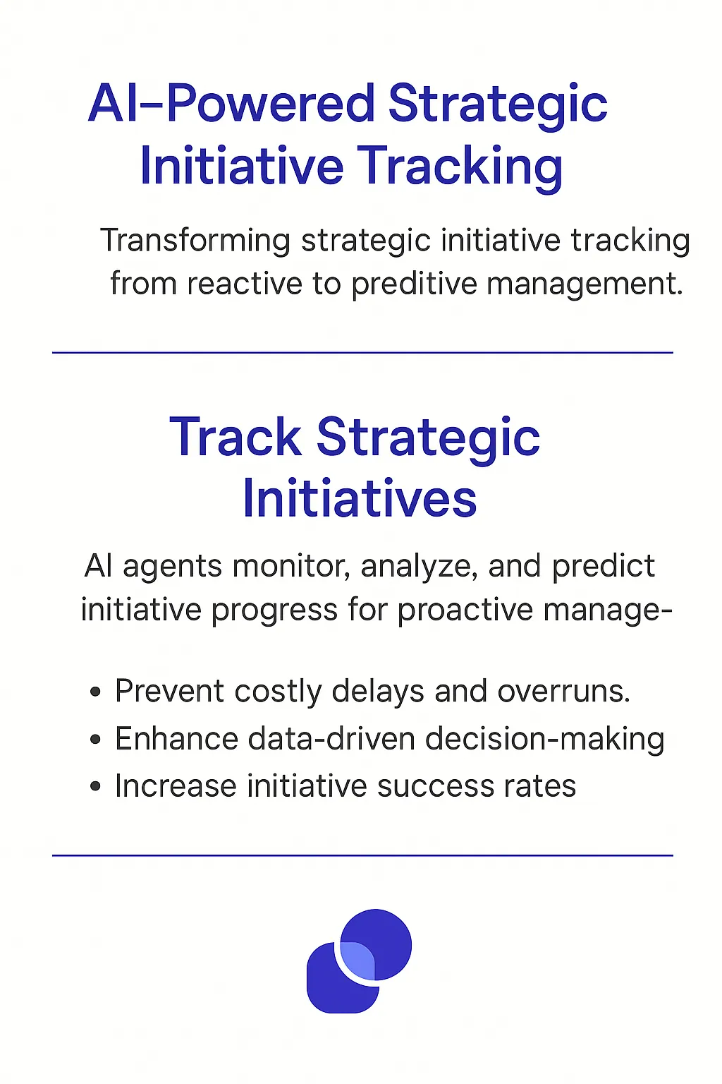 Strategic Initiative Tracking AI Agents