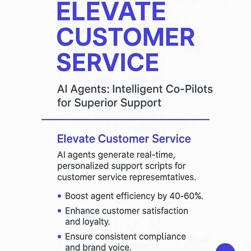 Support Script Generation AI Agents