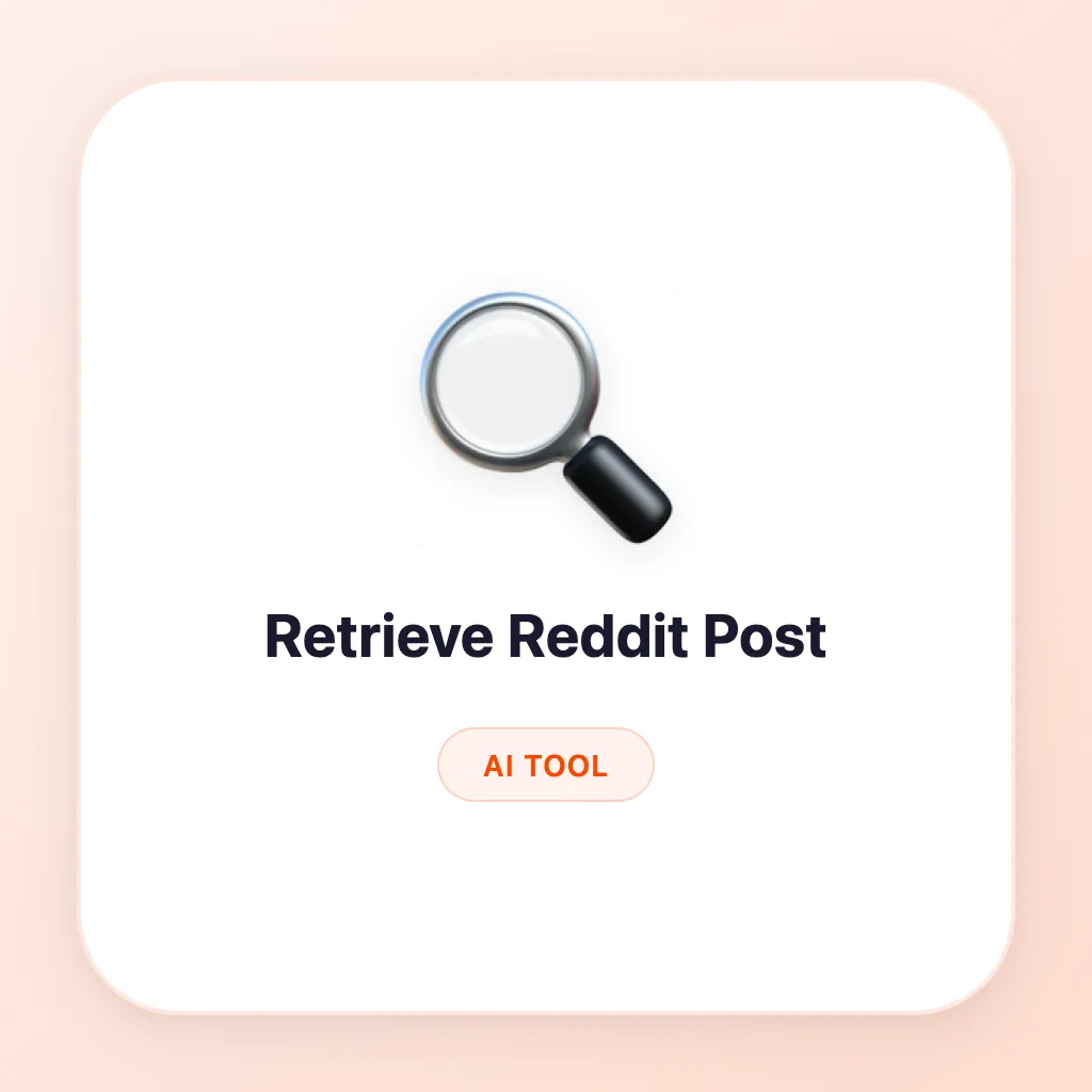 Retrieve Reddit Post Content - Relevance Marketplace