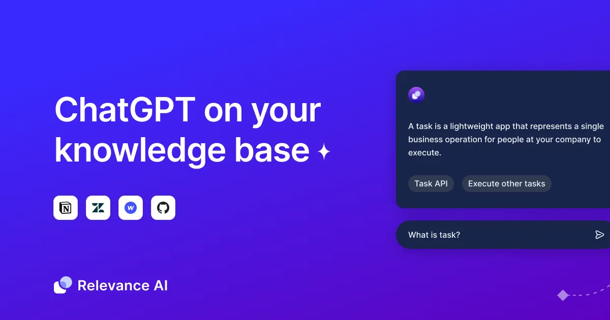 AI assistant for any data | Relevance AI