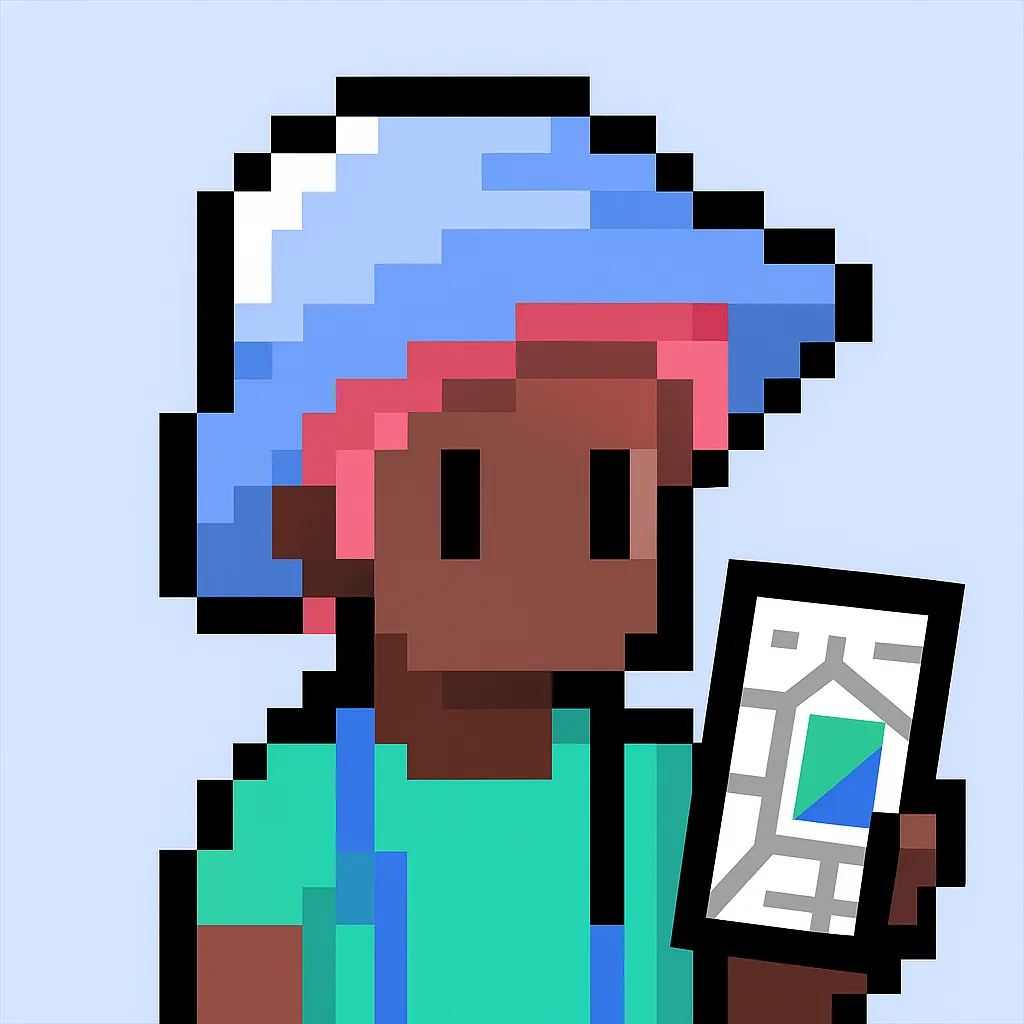 AI-powered City Event Guide agent avatar holding smartphone with NYC events map for personalized event discovery