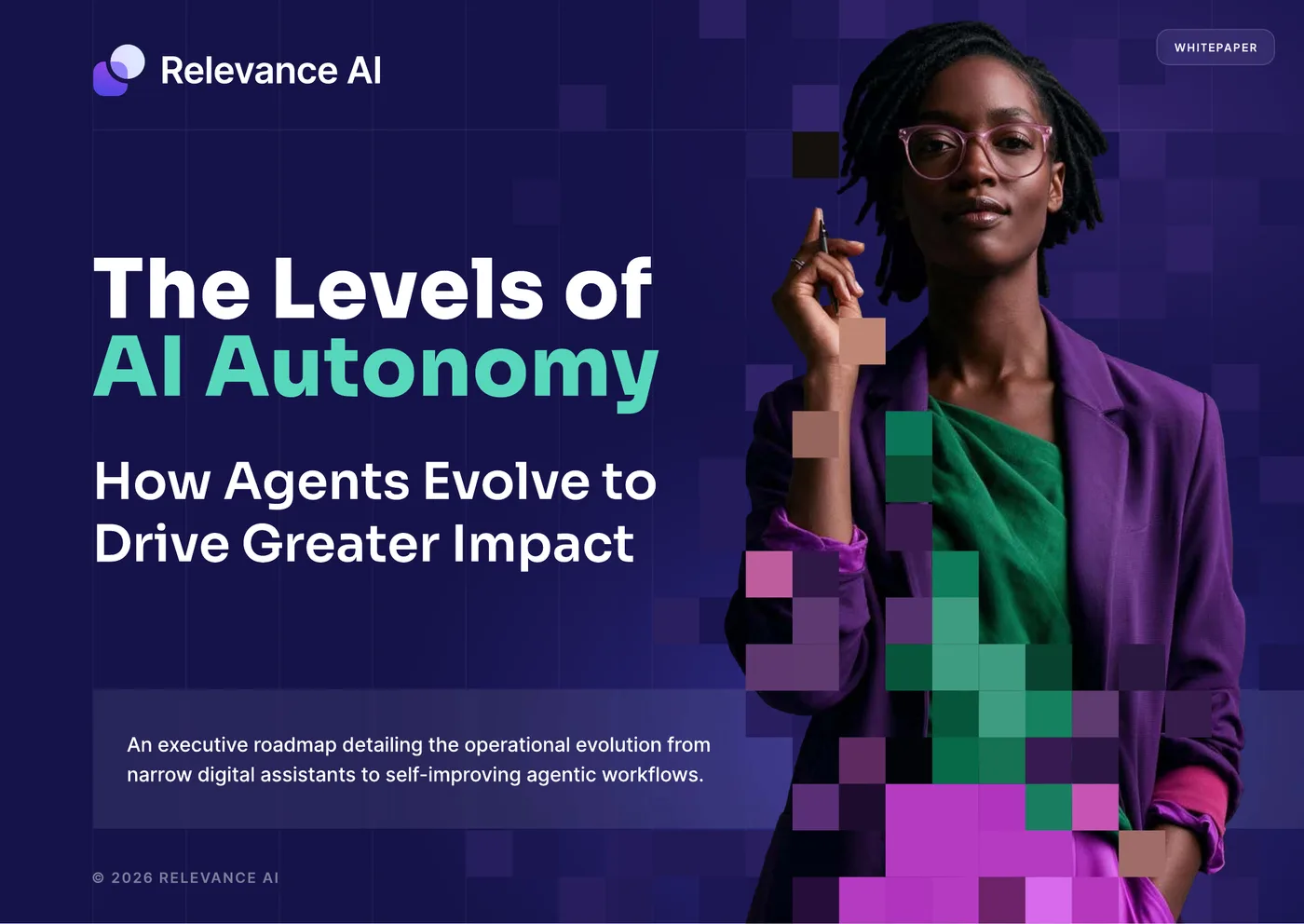 Cover of The Levels of AI Autonomy whitepaper